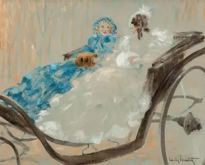 В карете by Луи Икарт — digital art print download