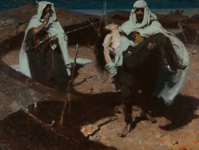 The Desert Healer by Dean Cornwell, 1922 — digital art print download