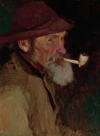 Рыбак из Мэна by Эдвард Генри Поттхаст — digital art print download