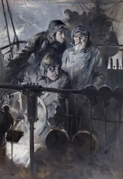 Ты не можешь этого сделать! by Фредерик Кофай Йон, 1914 — digital art print download