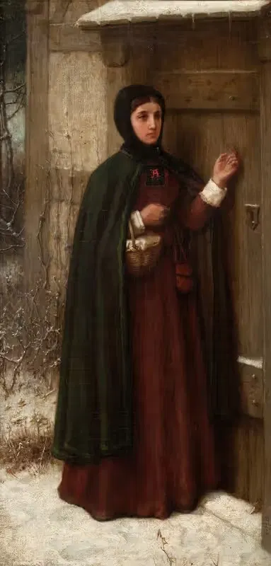 Алый букварь by Джордж Генри Ботон, 1867 — digital art print download
