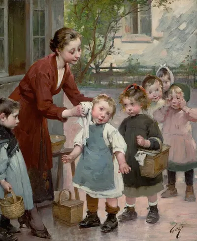 The Teacher's Touch by Jean Geoffroy — digital art print download