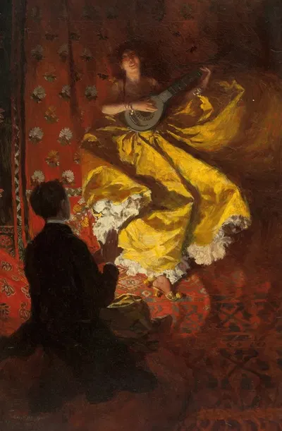 Кукла судьбы by Говард Пайл, 1899 — digital art print download