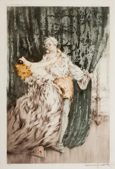 Маскарад by Луи Икарт, 1928 — digital art print download