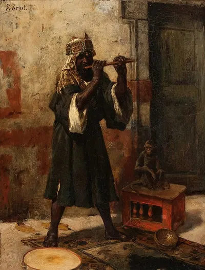 The Snake Charmer by Rudolf Ernst — digital art print download