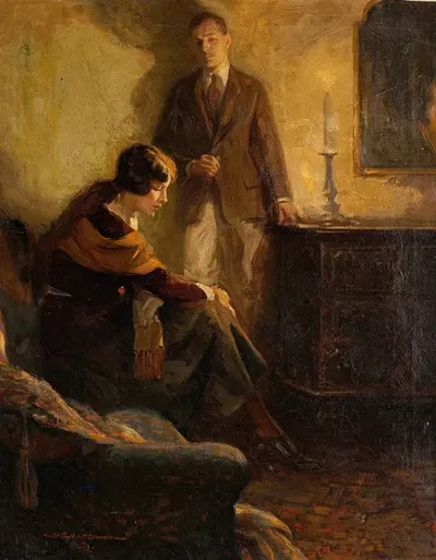 Возвращение Мадлен by Уолтер Г. Раттерман, 1922 — digital art print download