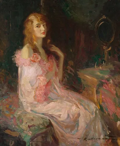 Розовая мантия by Уолтер Г. Раттерман, 1924 — digital art print download