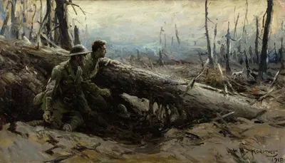 Здесь и там by Уильям Генри Детлеф Кёрнер, 1918 — digital art print download