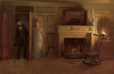 Love's Ambush by William Henry Lippincott, 1890 — digital art print download