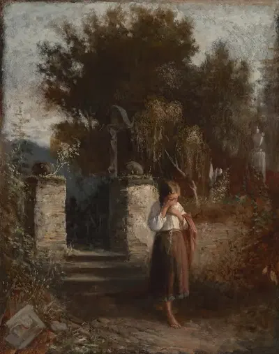 Сирота by Александр Коцис, 1870-1871 — digital art print download
