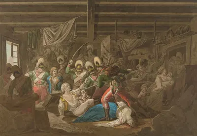 Захват Праги by Александр Орловский, 1800 — digital art print download