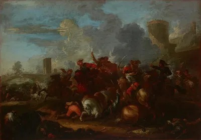 Встреча by Август Кверфурт, 1740-1761 — digital art print download