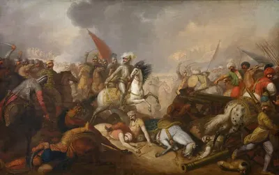 Битва под Хотином by Францишек Смуглевич, 1800 — digital art print download