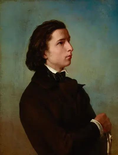 Автопортрет by Францишек Тепа, 1850 — digital art print download