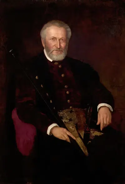 Portrait of Leon Sapieha by Henryk Rodakowski, 1878 — digital art print download