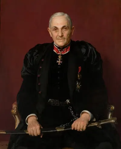 Портрет Давида Абрамовича by Казимир Похвальский, 1914 — digital art print download