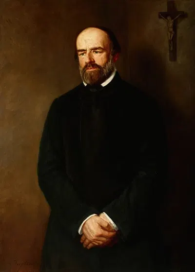 Портрет Юзефа Бохдана Залеского by Леон Каплиньский, 1857 — digital art print download