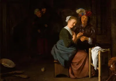 Genre Scene by Ludolf de Jongh — digital art print download