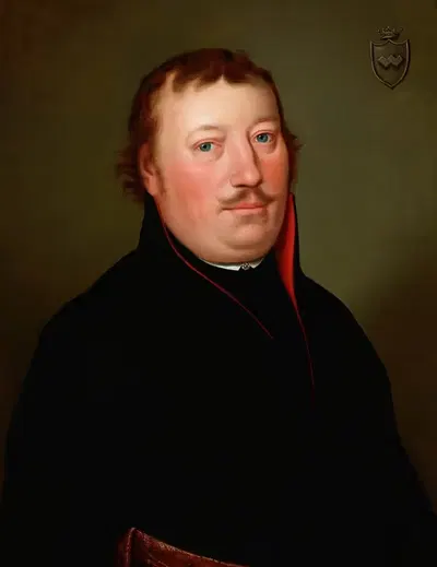 Портрет дворянина герба Абданк (Изыдор Хелмицкий) by Михаил Стахович, 1810 — digital art print download