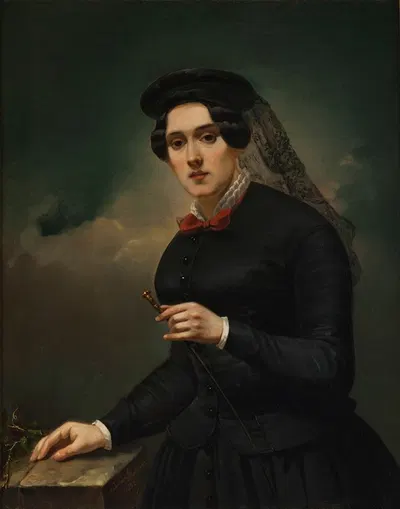 Амазонка by Наполеон Михаł Иłłакович, 1852 — digital art print download