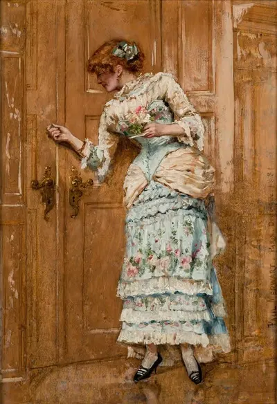 Портрет женщины by Поль Мервард, 1881 — digital art print download