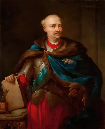 Портрет Свидзиньского by Рафаł Хадзевич, 1834-1839 — digital art print download