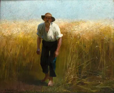 Жнец by Вацлав Шимановский, 1895 — digital art print download