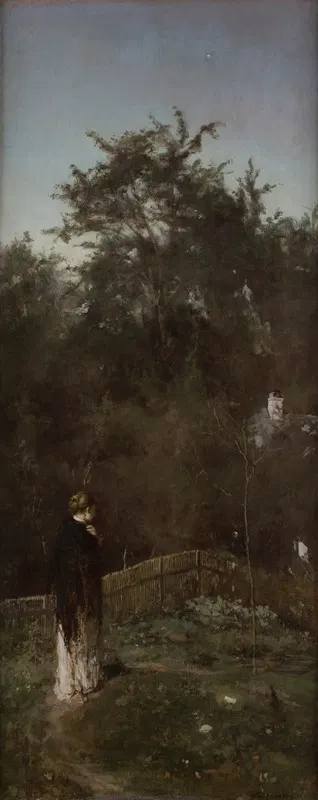 Сумерки by Витольд Пшужковский, 1881 — digital art print download