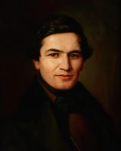 Портрет мужчины by Войцех Корнели Статтлер, 1840 — digital art print download