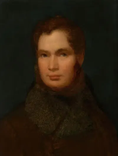 Автопортрет by Войцех Корнели Статтлер, 1830-1835 — digital art print download