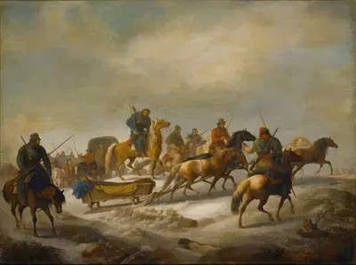 The Rescue Of Count Münnich by Albrecht Adam — digital art print download