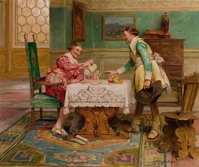 Рыцари в интерьере by Алекс Де Андреис — digital art print download