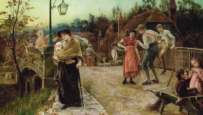 Красавица деревни by Элис Хаверс, 1883 — digital art print download
