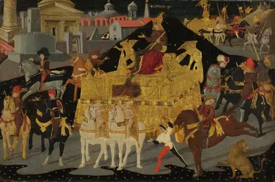 The Triumph Of Scipio Africanus by Apollonio di Giovanni — digital art print download
