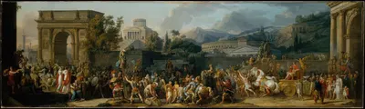 Триумф Эмилия Паула by Карл Верне, 1789 — digital art print download