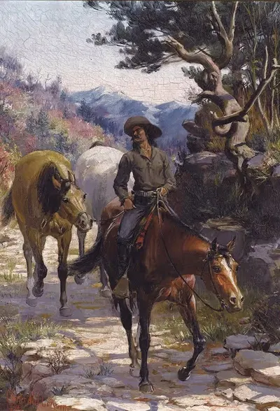 Бандит by Шарль Абель Корвин, 1894 — digital art print download