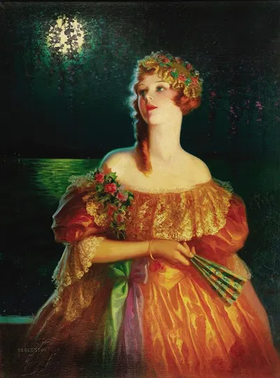 Возлюбленная Сигмы Хи by Эдвард Мейсон Эгглестон, 1919 — digital art print download