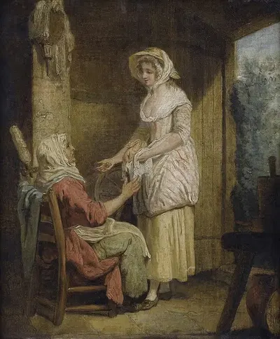 The Affectionate Daughter by Francis Wheatley — digital art print download