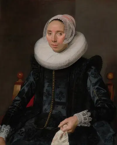 Portrait of a Lady by Frans Hals, 1627 — digital art print download