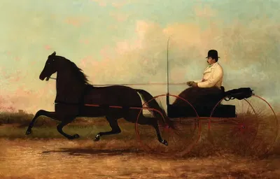 Chariot by Henry Collins Bispham, 1875 — digital art print download