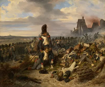 Сцена битвы by Ипполит Белланж, c. 1825 — digital art print download