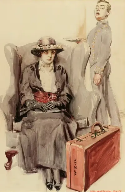 Обложка журнала Judge by Джеймс Монтгомери Флагг, 1912 — digital art print download