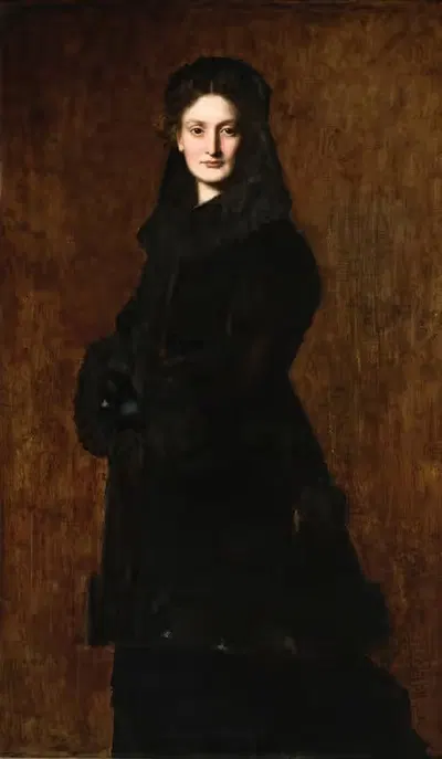 Portrait of Madame Paul Duchesne-Fournet by Jean-Jacques Henner, 1879 — digital art print download