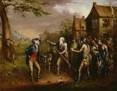 Rip Van Winkle by John Quidor, 1829 — digital art print download