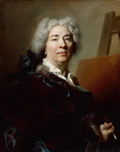 Автопортрет by Николас де Ларжильер, c. 1725 — digital art print download