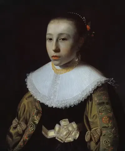 Portrait of a Young Girl by Pieter Dubordieu — digital art print download