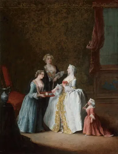 Lady at Her Toilette by Pietro Longhi — digital art print download