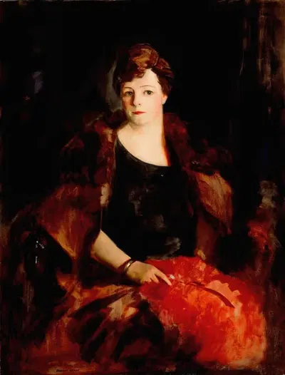 Portrait of Mrs. William Preston Harrison by Robert Henri, 1925 — digital art print download