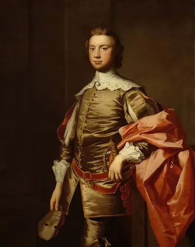 Джон Ван дер Уолл by Томас Хадсон, c. 1745 — digital art print download