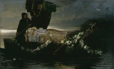 Элейн by Тоби Эдвард Розенталь, 1874 — digital art print download